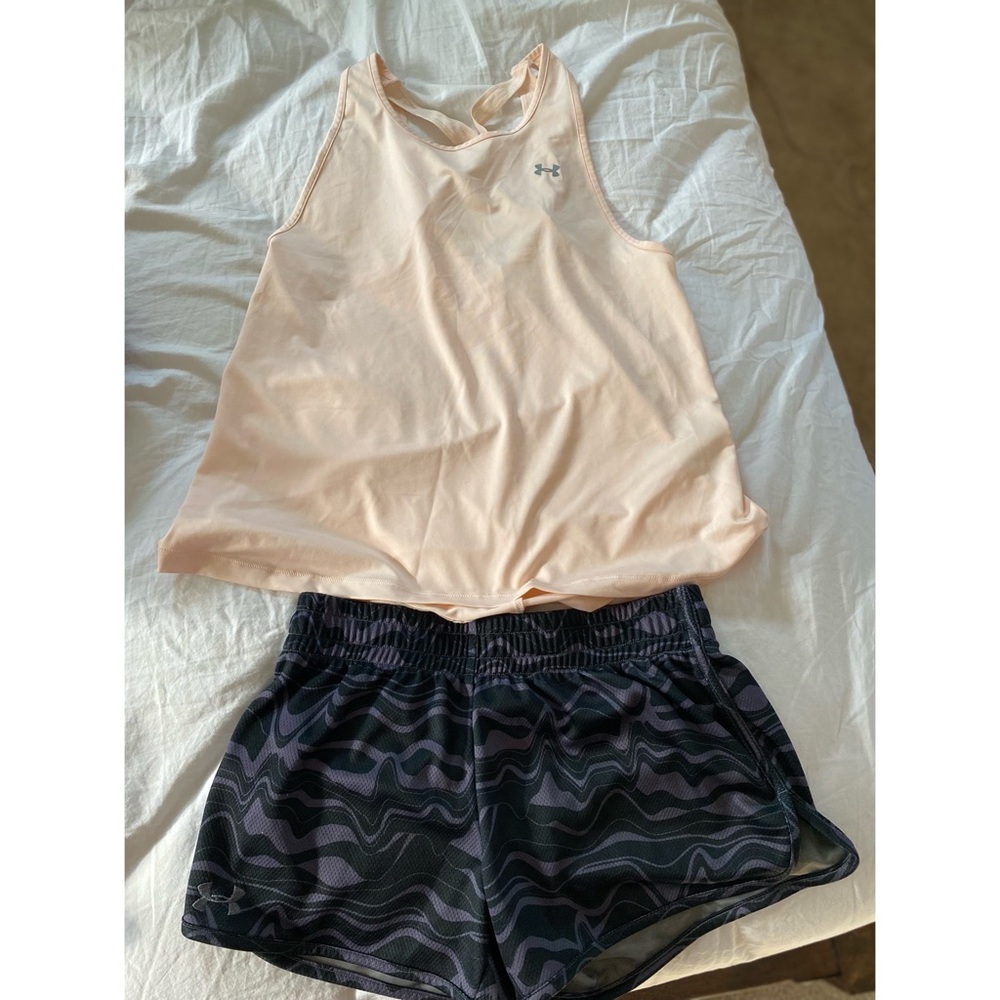 Womens Under Armour Matching Work out set